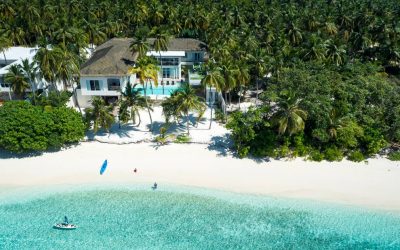 Amilla Maldives Luxury Residences - 6-Bedroom Aerial-view
